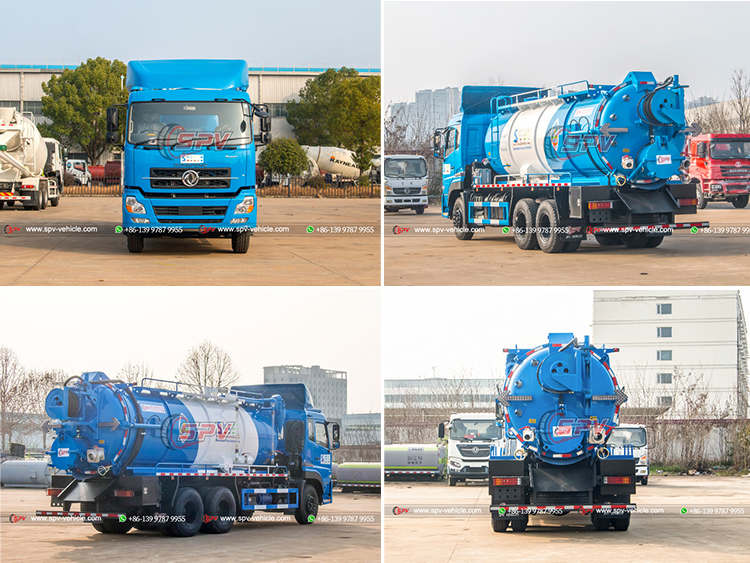 1 Unit 16,000 Liters Combined Sewer Cleaning and Jetting Truck to Mozambique in 2026